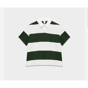 TNA Aritzia Lomu Polo T Shirt